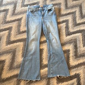 Stylish Blue Flared Jeans - Mother